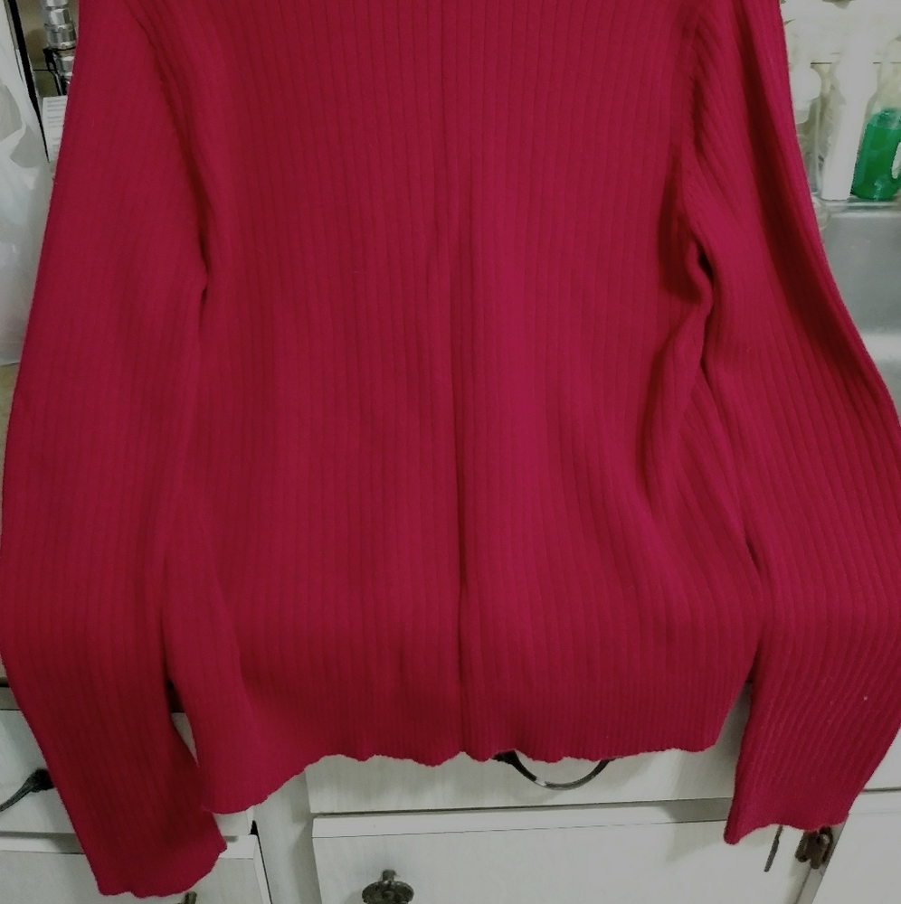 Women's Red Sweater Ralph Lauren - Picture 4 of 5
